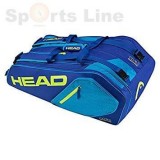 Head Core 9R Supercombi Tennis Kit Bag(Navy  Red)