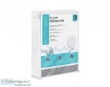 Terry Cloth Pillow Protector - BedBreeZzz