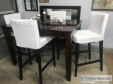 Counter Height Table and four new Barstools