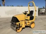 2007 RAMMAX AR16 VIBRATORY TANDEM SMOOTH DRUM ROLLER 153102206