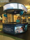 Multipurpose Backlit Display Booth  Island  Kiosk