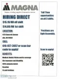 Production Workers Needed