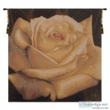 FLORAL ART- ROSE JAUNE FRENCH TAPESTRY  SAVE ON TAPESTRIES
