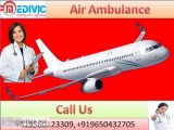 Get Top Class Medivic  Aviation Air Ambulance Service in Bareill