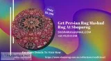 Persian Rug Mashad Rug Signed