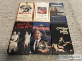 VHS Old Movies and A Cooking Tap Set Of 6 For