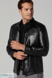 Genuine Cowskin Leather Jacket for Men s