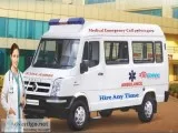 Medivic ICU Road Ambulance Service in Gandhi Maidan
