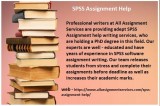 Are you Looking for SPSS Assignment  by P.h.d expert writer