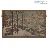 BUY HUNTERS IN THE SNOW EUROPEAN TAPESTRY