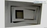 CONSTRUCTIVIST 3D RECTILINEAR SPIRAL