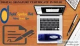 Online Digital Signature Certificate in Delhi