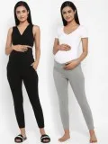Pack of 2 Maternity Leggings