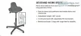 SitStand Work Stool