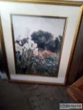 hanging wall picture wild flowers