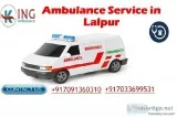 Hired Ambulance Service in Lalpur at an Affordable Rate
