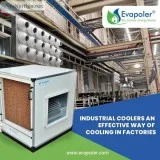 Why are the industrial coolers an effective way of cooling in fa