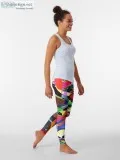 Abstract Leggings