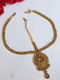 Adore Your Wedding Look With The Latest Matha Patti Designs