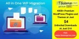 All in one wp migration: for ultra fast exportation operation