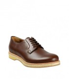 PRADA Brown Leather Lace Ups at Darveys