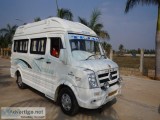 10 Seater AC or Non AC Tempo Traveller Rent