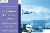 IE Code Online - Importer - Exporter Code Registration