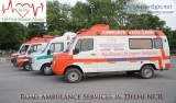 Road Ambulance Services in Delhi NCR