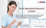 M.SC Operationl Research in Delhi