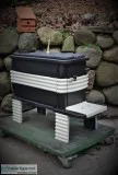 wood stove BOXTER &quotart deco&quot reduced