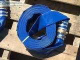 (4) UNUSED 2&quotX50  DISCHARGE WATER HOSE