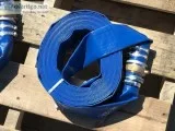 (4) UNUSED 2&quotX50  DISCHARGE WATER HOSE