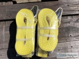 (2) UNUSED 4-PACK 10000 RATCHET CARGO STRAPS