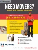 Need Moving Help Need help moving Call MOVHRS
