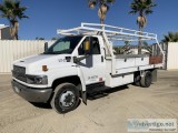 2006 CHEVROLET C4500 FLATBED TRUCK 153101206