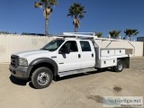 2005 FORD F450 CREW CAB UTILITY TRUCK 861103206