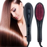 Hair Straightener Brush with Temperature