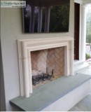 Cast Stone Entry Surround  Limestone Mantels and Kitchen Hoods