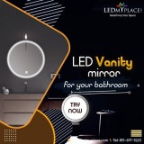 AN ELEGANT VANITY MIRROR THAT COMES WITH LED LIGHTS