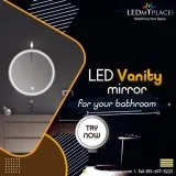 AN ELEGANT VANITY MIRROR THAT COMES WITH LED LIGHTS