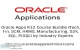 50% off on Oracle Apps R12 Course Bundle (8 Course Bundle)