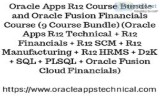 50% off on Oracle Apps R12 Course Bundle and Fusion Financials C