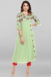 Evergreen Designer Printed Kurti