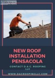 New Roof Installation in Pensacola by DAC Roofing LLC