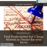 Find Professional but Cheap Movers in Fresno for your Move