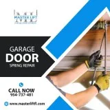 Garage door spring repair  Master Lift FL
