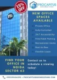 Book a Brand New Office Space for Rent in Noida Sector 63