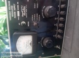 Several pieces of old radio equipment ham radio power supply and