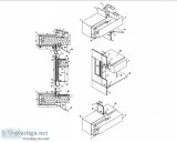 curtain wall detail dwg - Steel Construction Detailing Pvt Ltd.