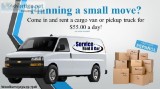 Cargo Van for Rent starting at 55.00 a Day